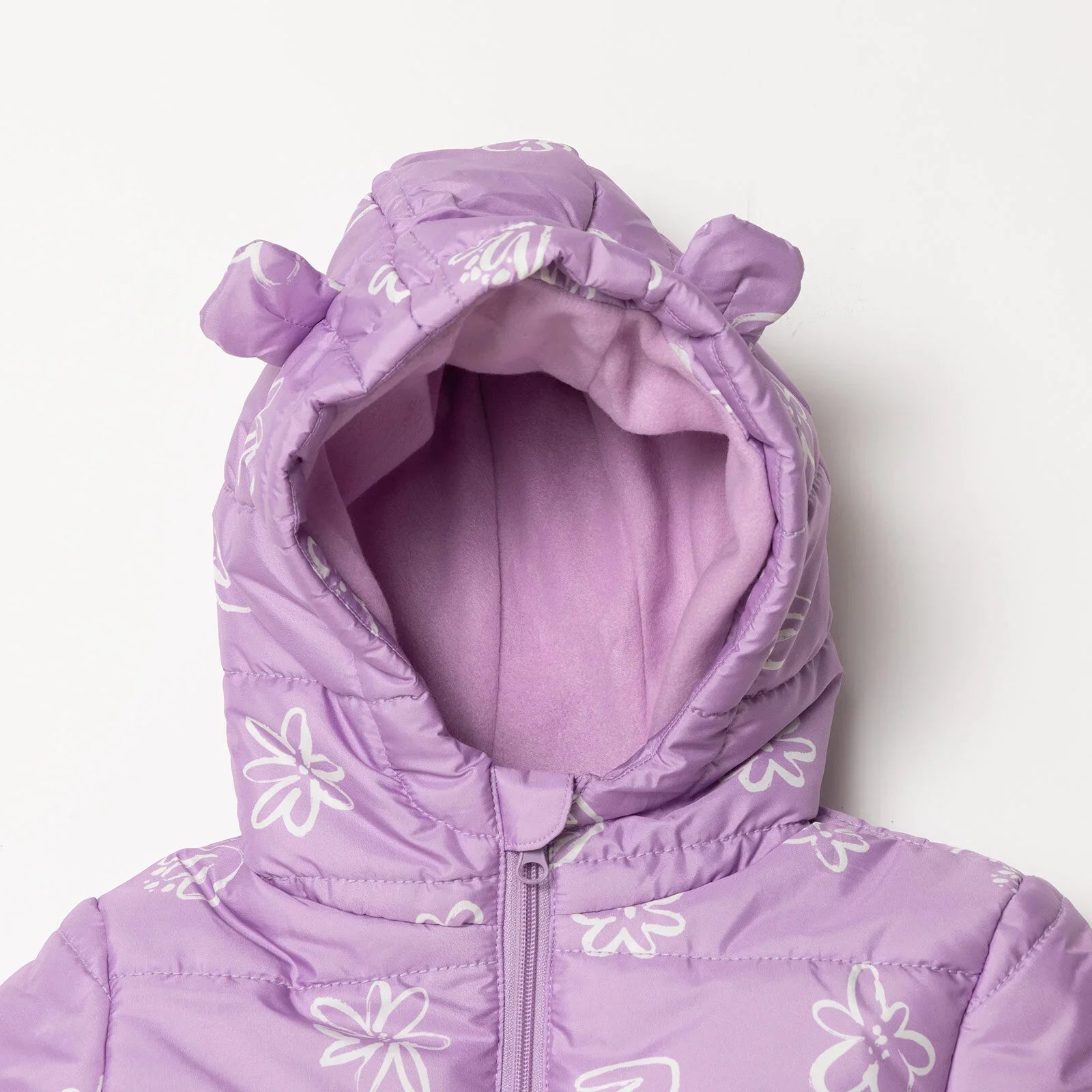 HelloBaby Floral Printed Girl Coat - Printed