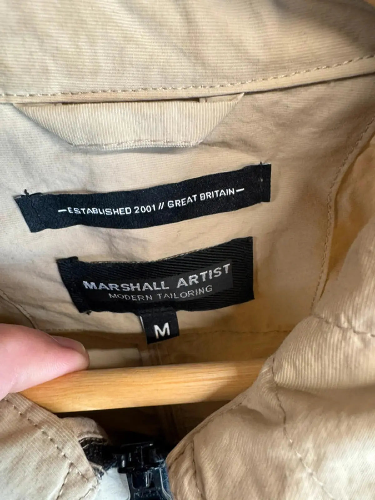 Marshall Artist Mens Jacket Coat Top Medium Football Casuals Terrace Clothing