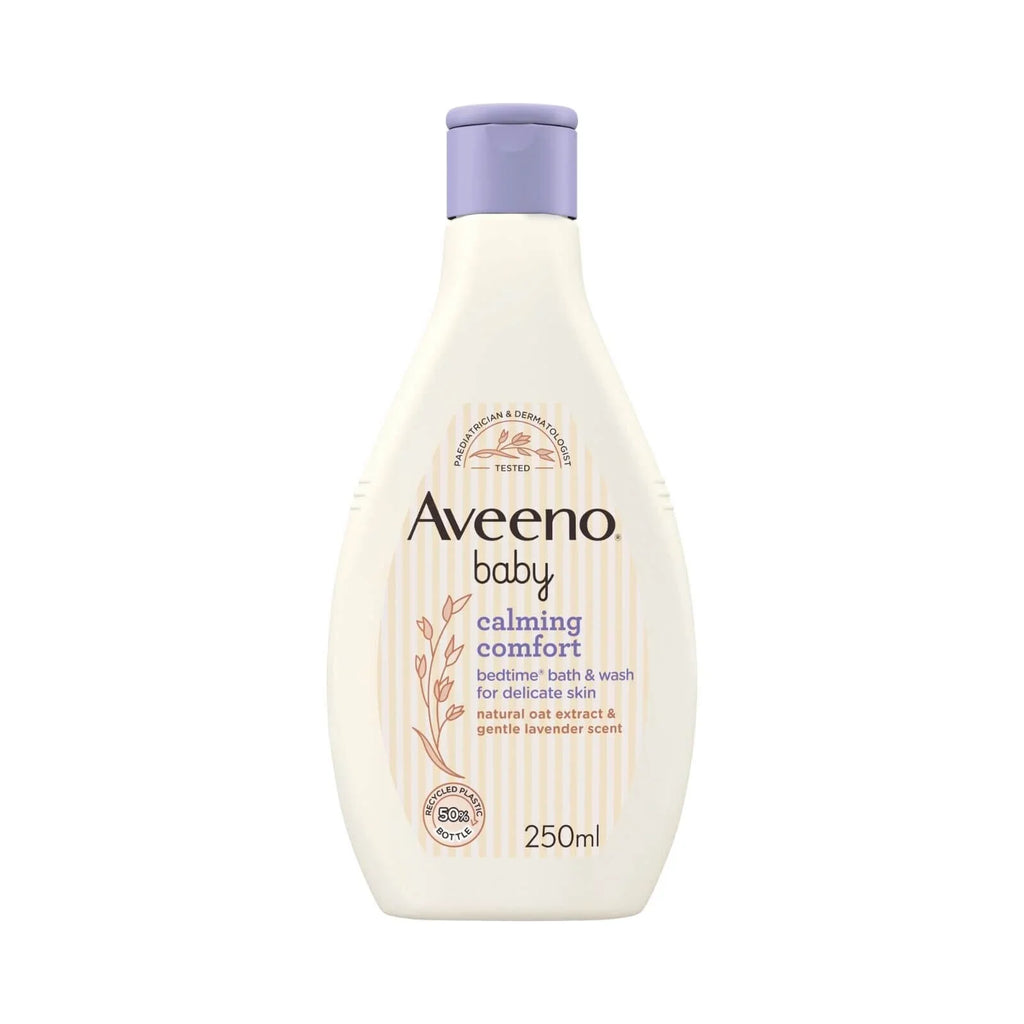 Aveeno Baby Calming Comfort Bedtime Bath and Wash 250ml