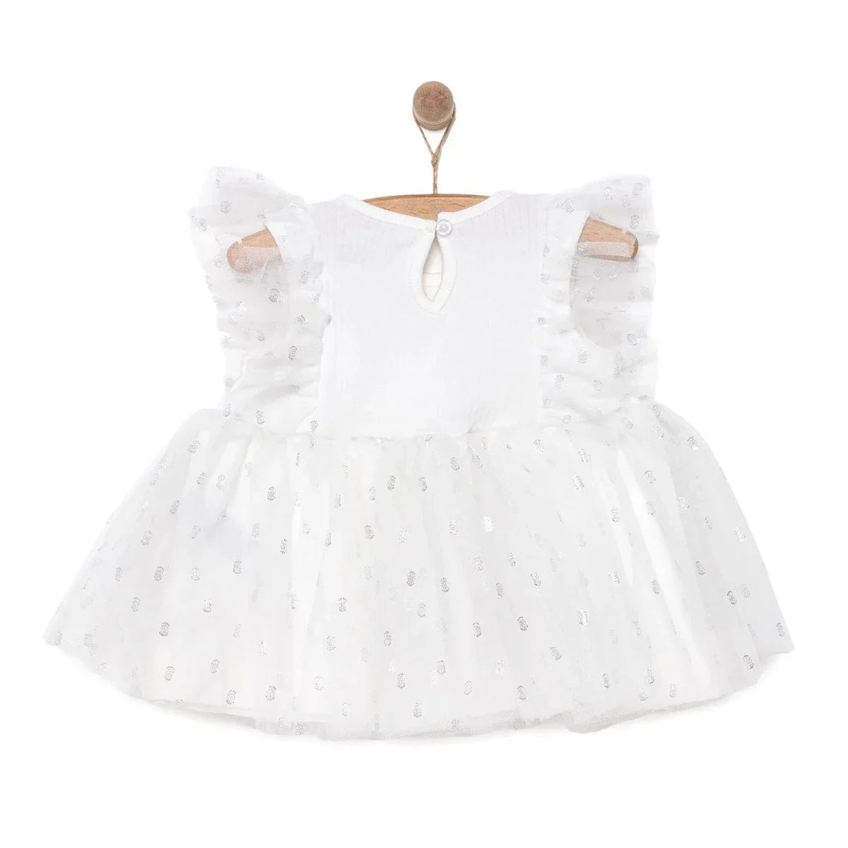 HelloBaby Newborn Girl Special Day Clothing - Ecru
