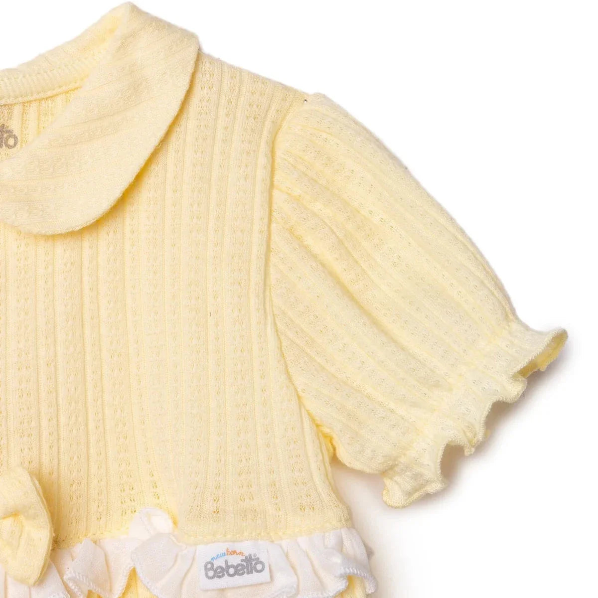Bebetto Girls Dress - Yellow