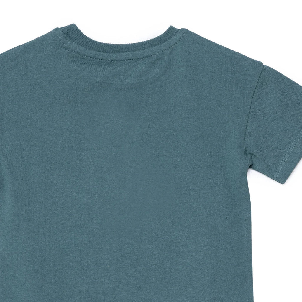 HelloBaby Boys T-shirt Slogan Print - Green
