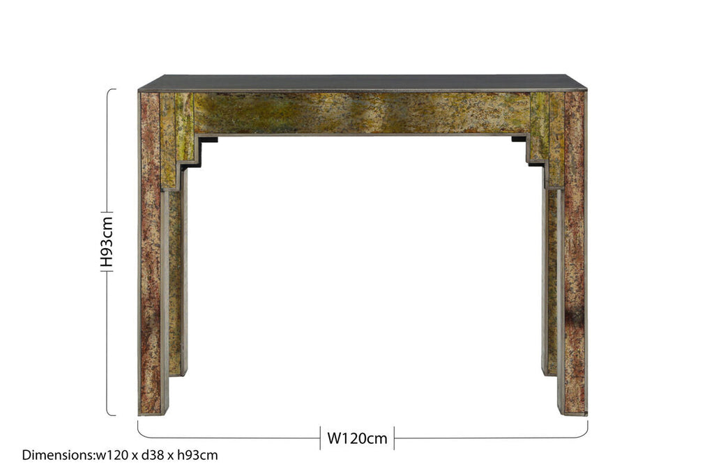 Orsina Deco Antique Console Table – Vintage Entryway Hallway Table