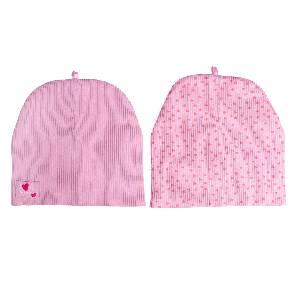 Little Plane Girl 2-Pack Hat - Pink