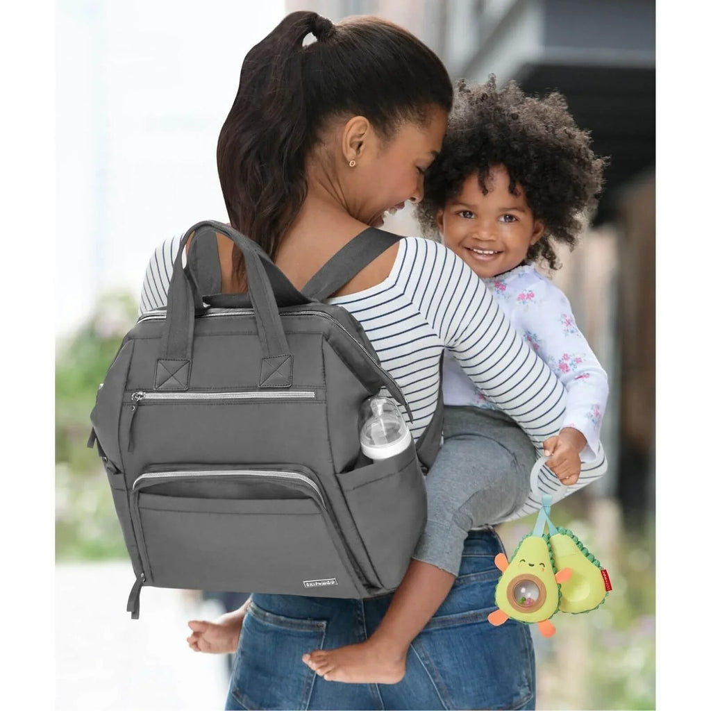Skip Hop Main Frame Changing Backpack - Charcoal