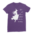 Gothic Attitude Call Me a Witch T Shirt – 100% Cotton Graphic Tee