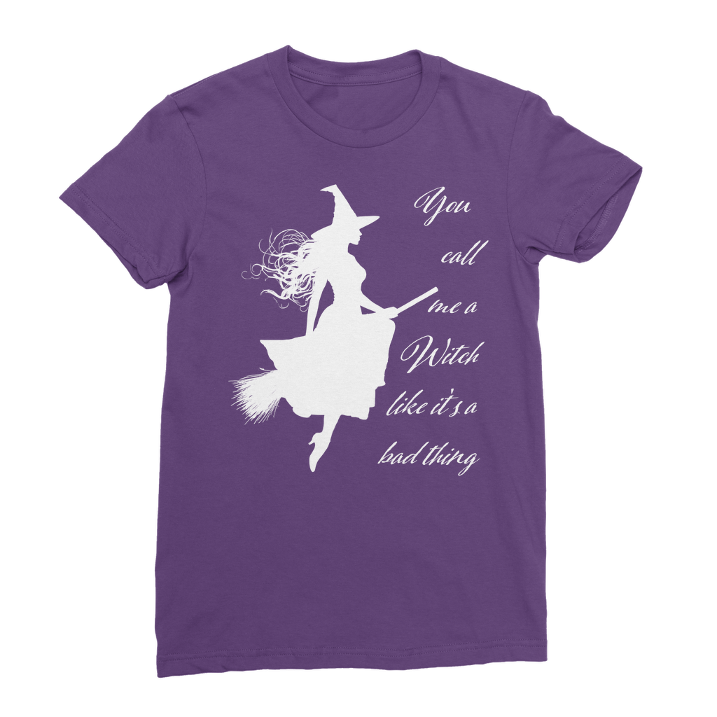 Gothic Attitude Call Me a Witch T Shirt – 100% Cotton Graphic Tee
