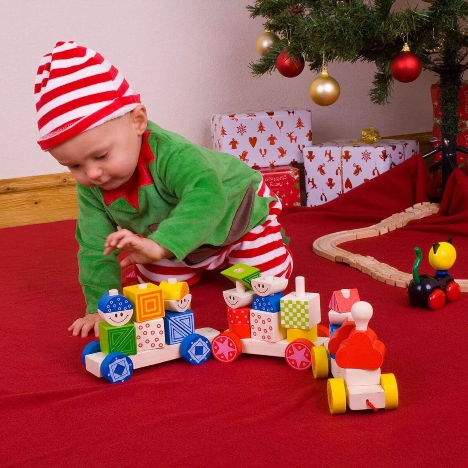 Bigjigs Toys Build Up Train