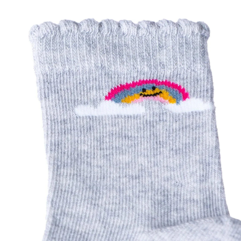 HelloBaby Girls 5-Pack Socks Sky - Pink
