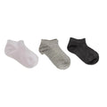 HelloBaby Boy Baby Socks 3 Pack - Grey Melange