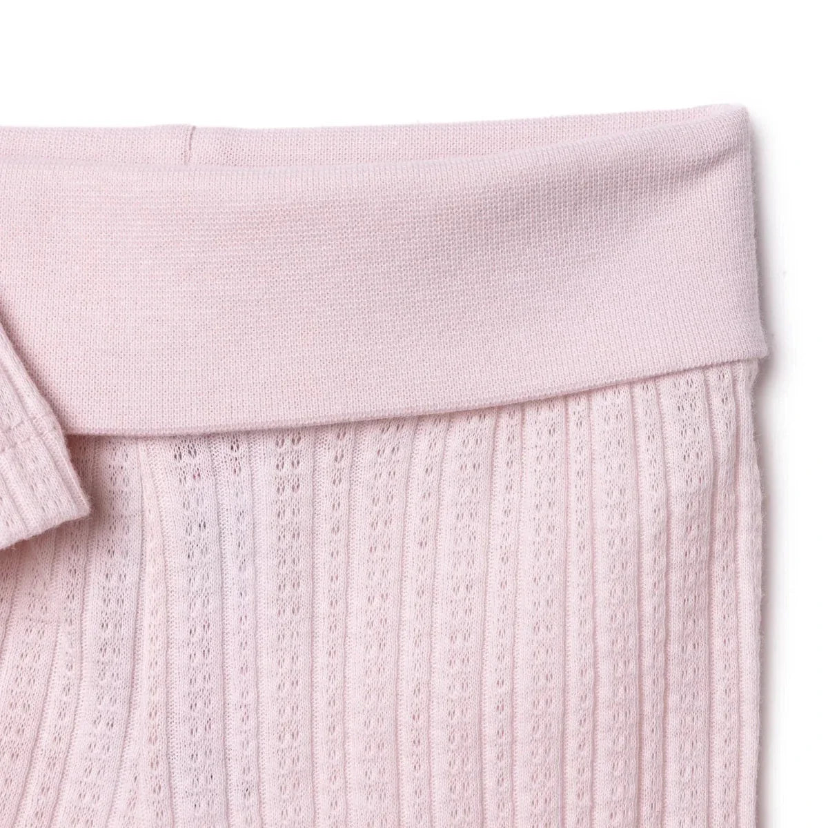 Bebetto Girls Cardigan & Footed Trousers Set Bow Print Long - Pink