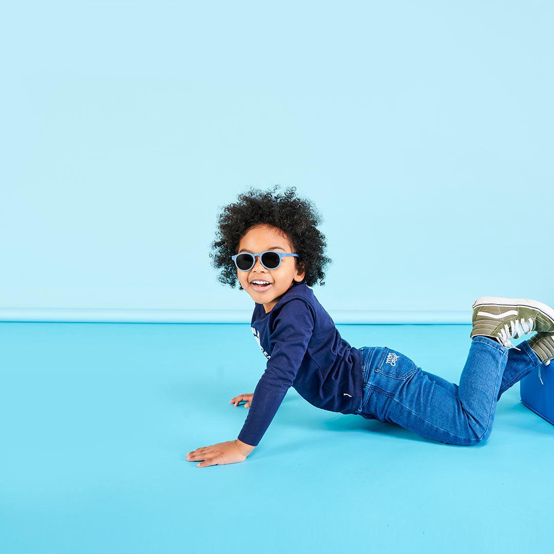 Babiators Eco Keyhole Kids Sunglasses – Recycled Plastic – Pacific Blue