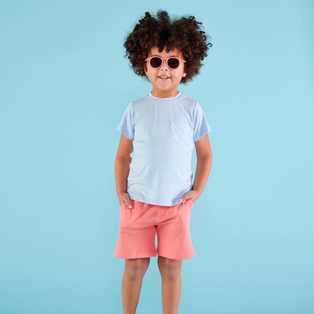 Babiators Eco Keyhole Kids Sunglasses - Recycled Plastic - Seashell Pink