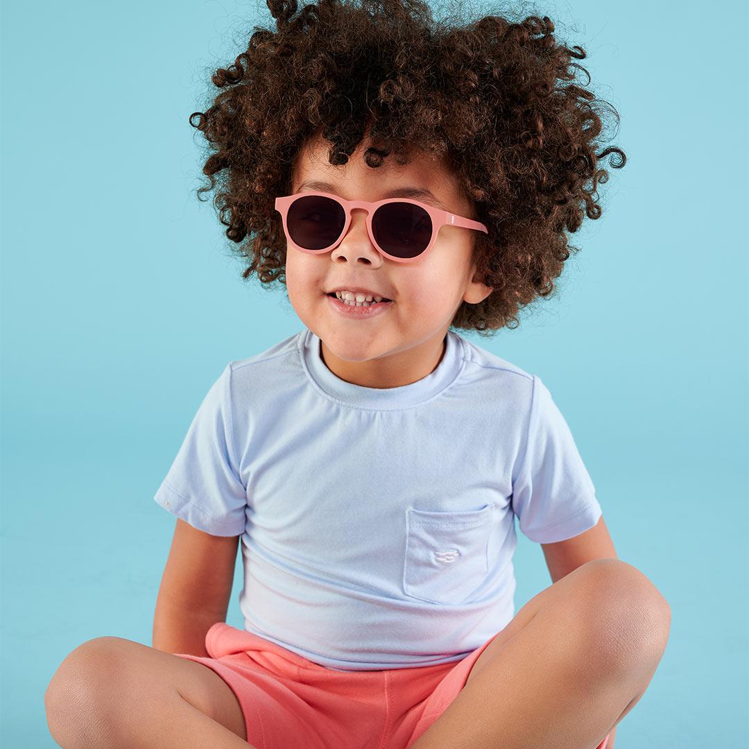 Babiators Eco Keyhole Kids Sunglasses - Recycled Plastic - Seashell Pink