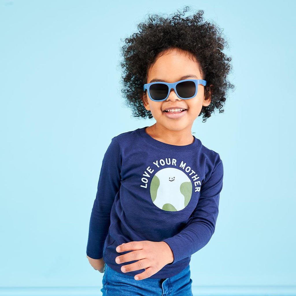 Babiators Kids Eco Navigator Sunglasses | Recycled Plastic – Pacific Blue