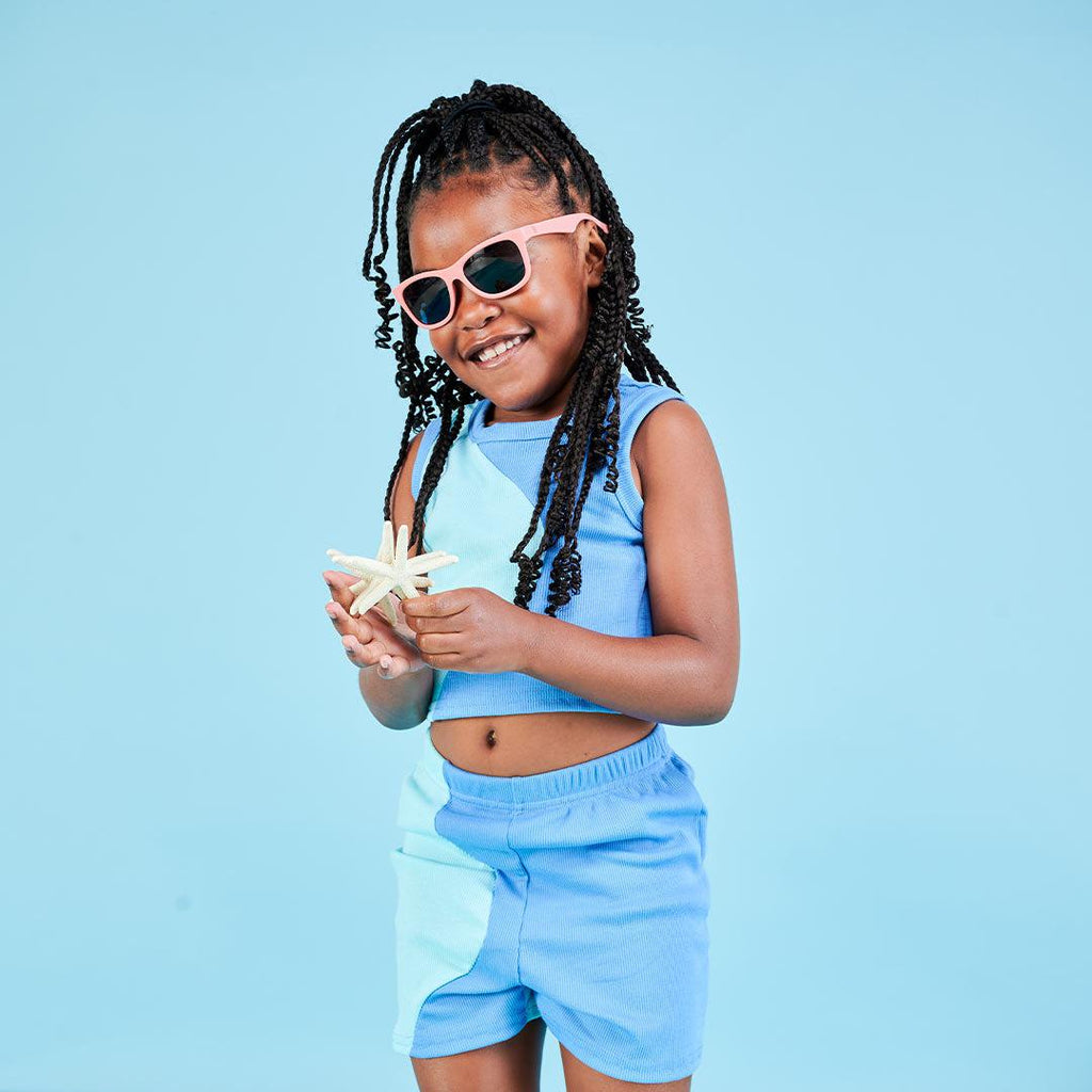 Babiators Eco Navigator Sunglasses – Recycled Plastic – Seashell Pink