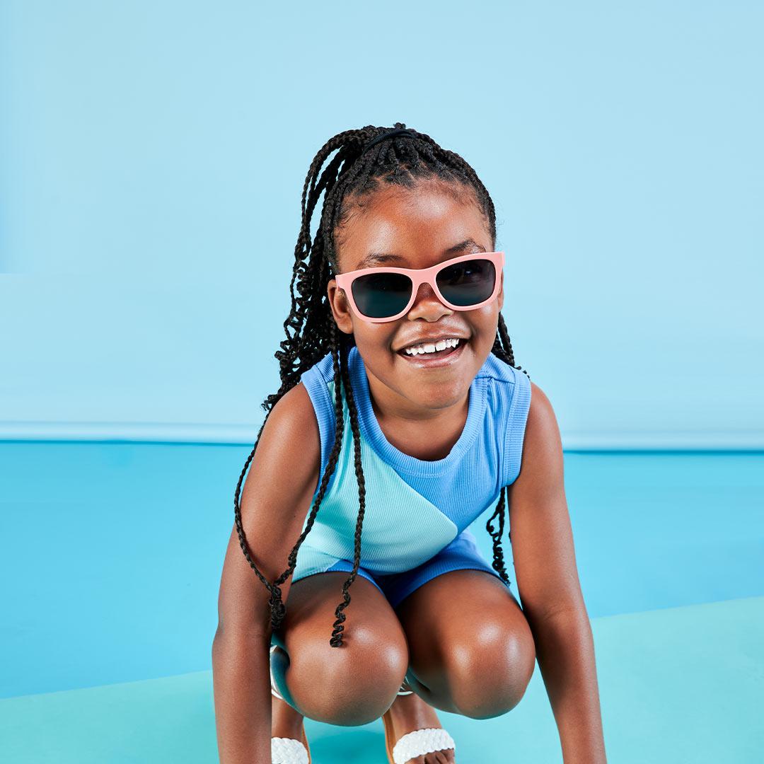 Babiators Eco Navigator Sunglasses – Recycled Plastic – Seashell Pink