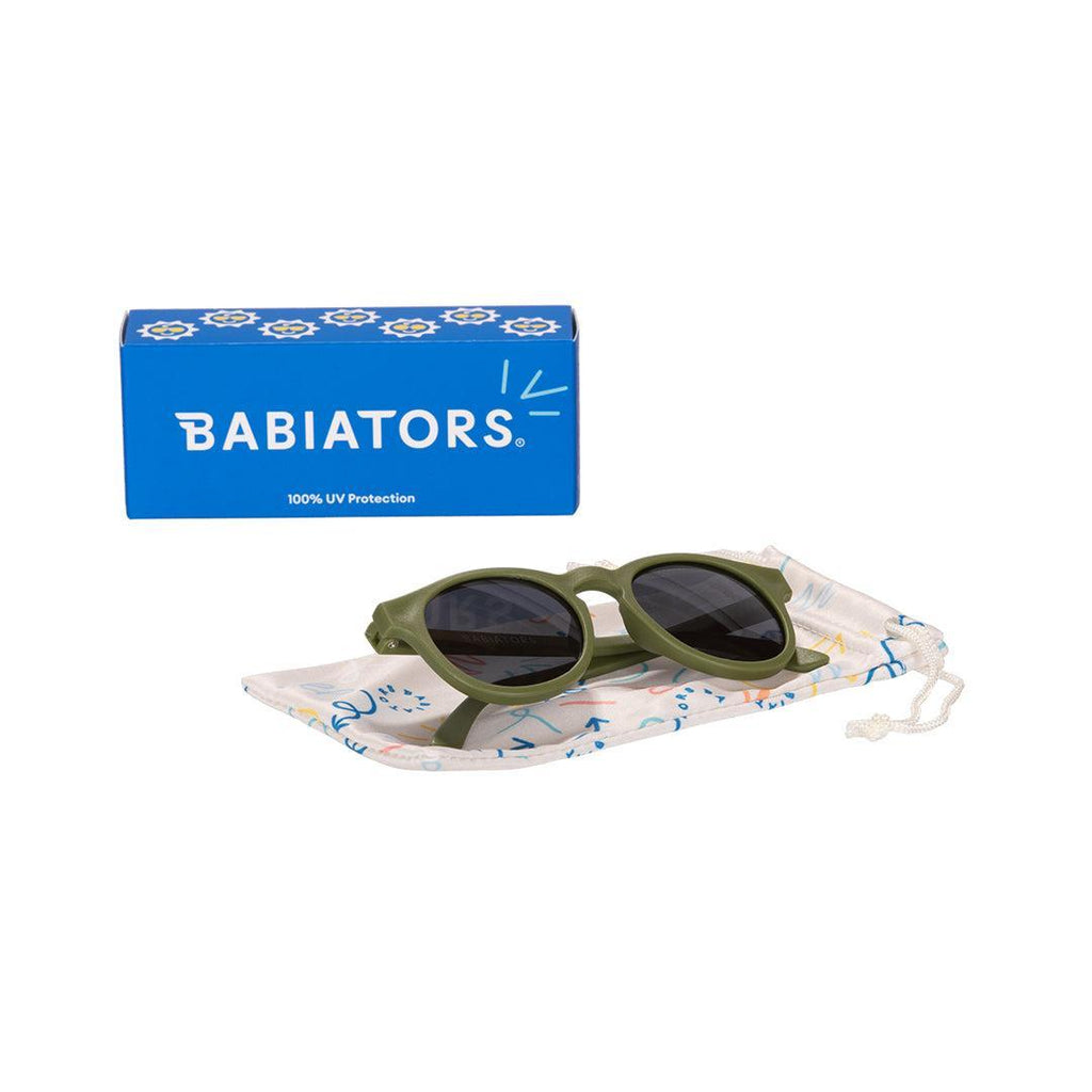 Babiators Eco Keyhole Kids Sunglasses – Recycled Plastic – Wild Moss