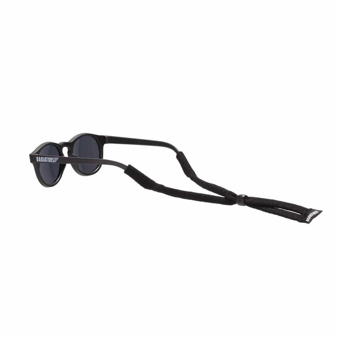Babiators Black Fabric Strap – Adjustable Sunglasses Strap for Kids