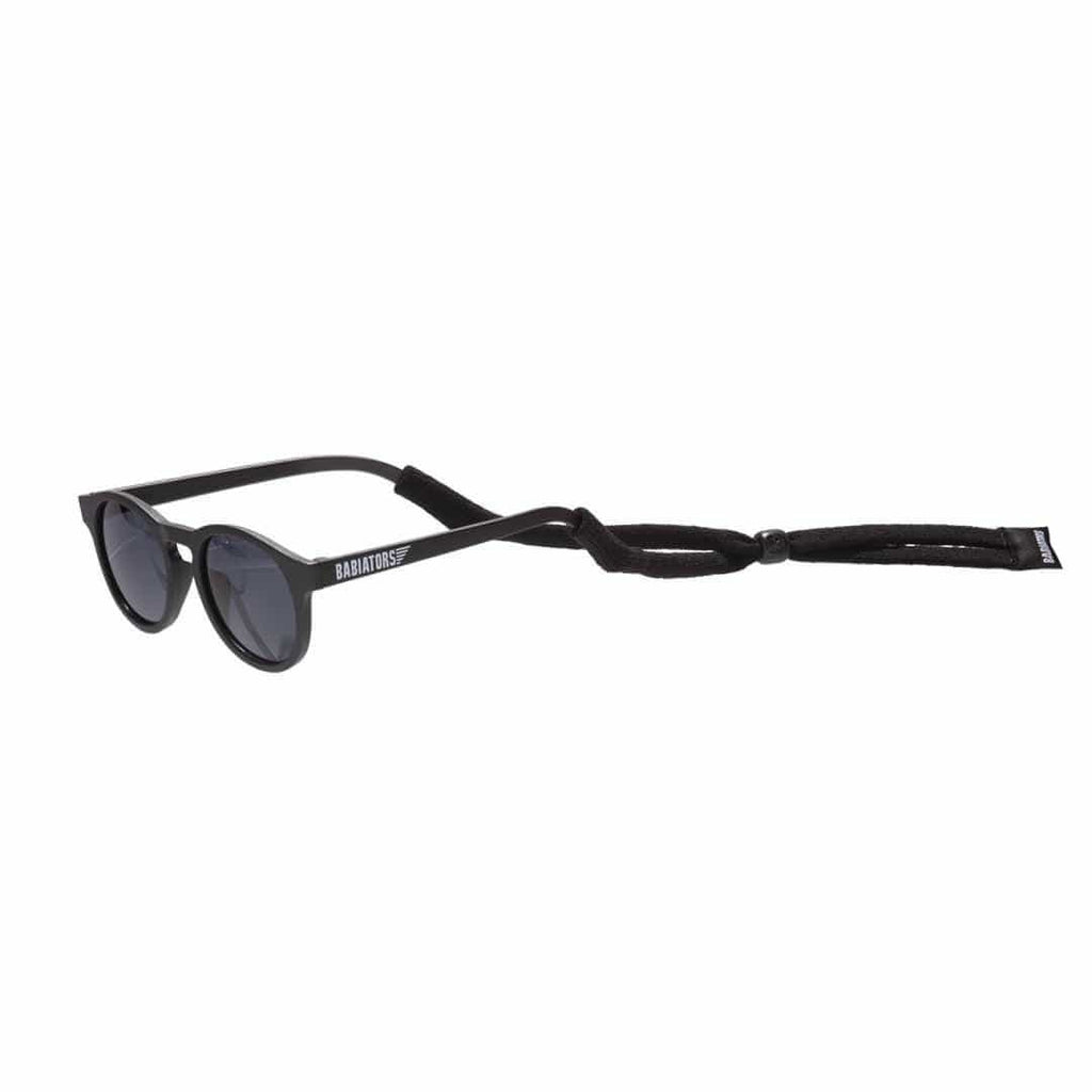 Babiators Black Fabric Strap – Adjustable Sunglasses Strap for Kids