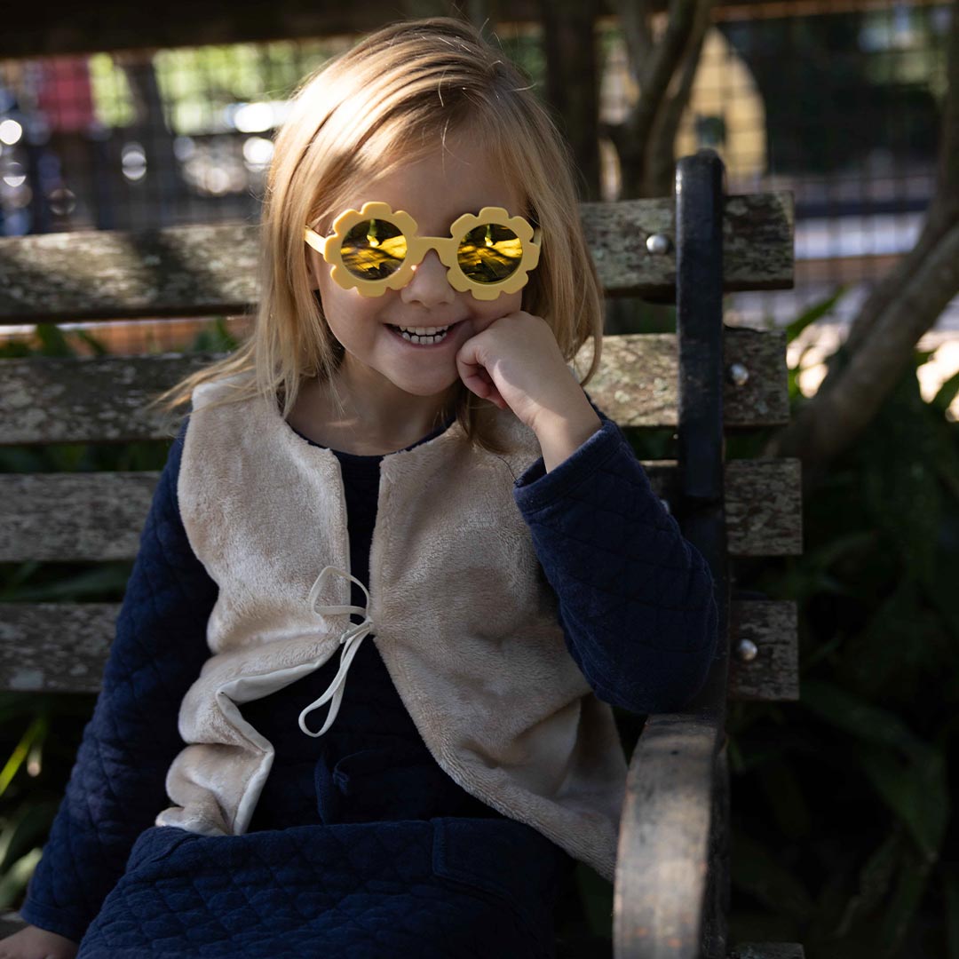 Babiators Polarised Flower Sunglasses – Kids Flexible UV Protection