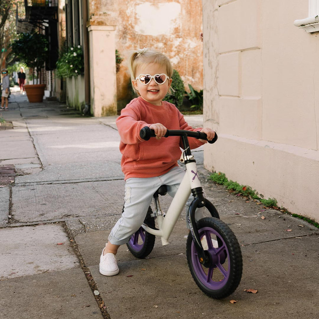 Babiators Polarised Heart Sunglasses – Kids Flexible UV Protection Cream