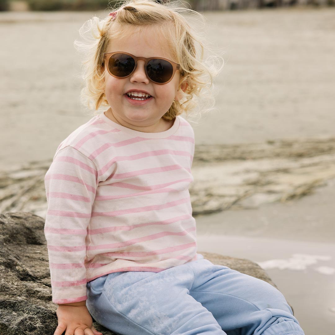 Babiators Original Keyhole Sunglasses – Cocoa Cloud UV Protection