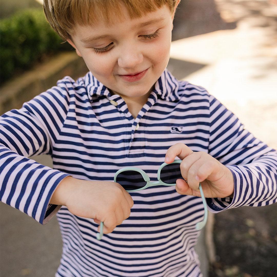 Babiators Original Keyhole Kids Sunglasses – Mint to Be UV Protection