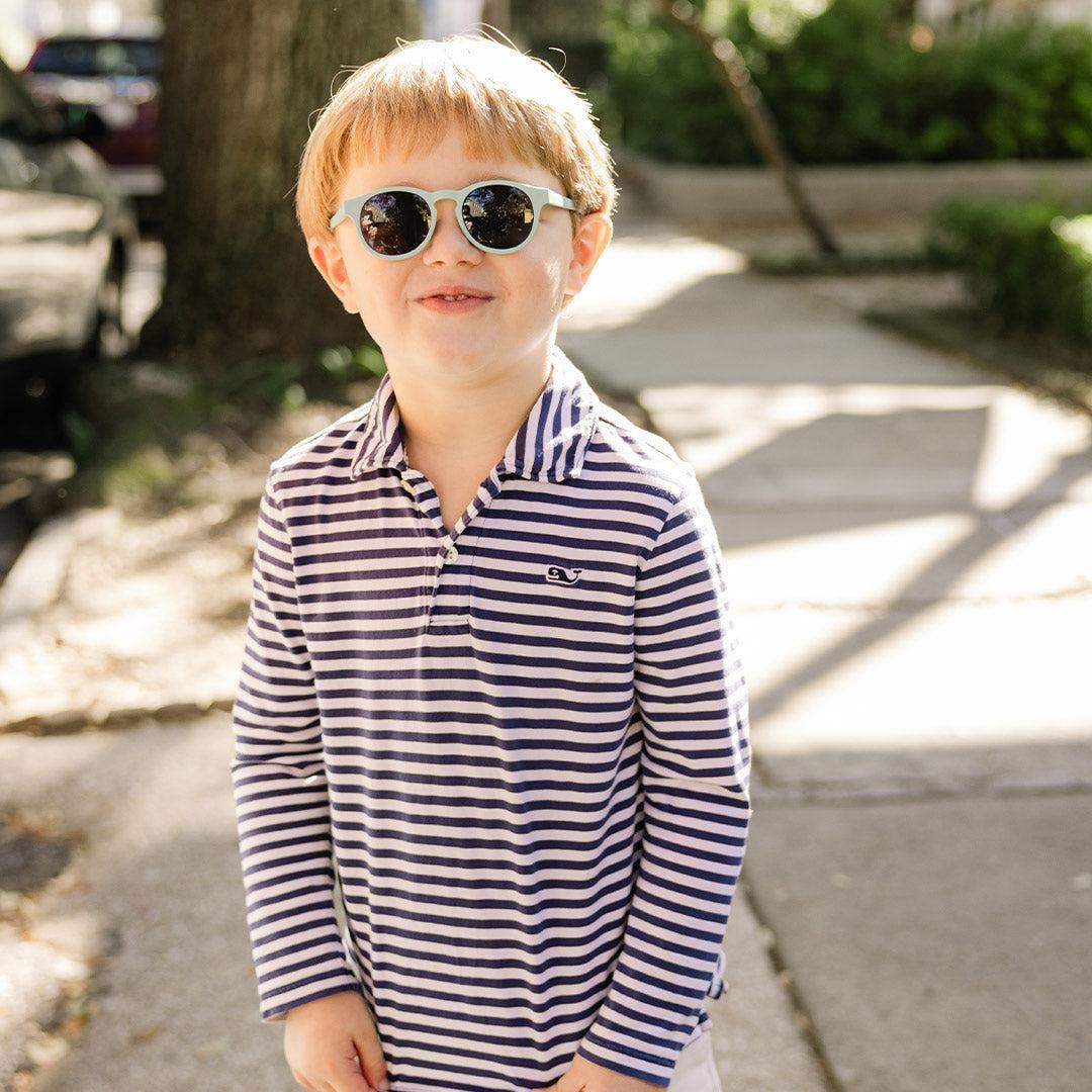 Babiators Original Keyhole Kids Sunglasses – Mint to Be UV Protection