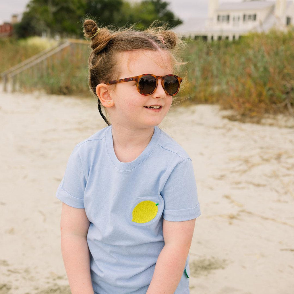 Babiators Kids Keyhole Sunglasses – Flexible UV Protection – Tortoise