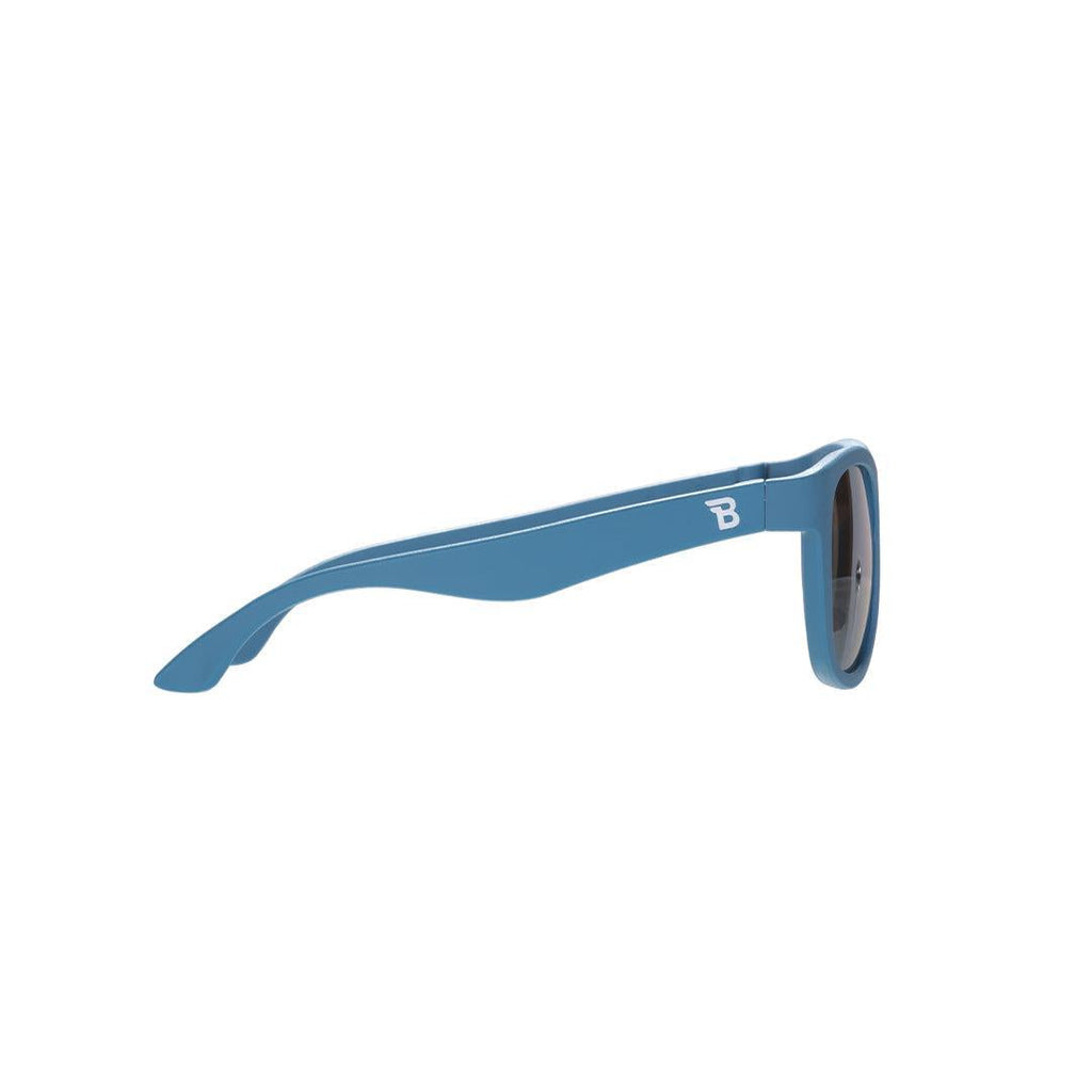 Babiators Polarised Navigator Kids Sunglasses – Midnight Blue Rubber