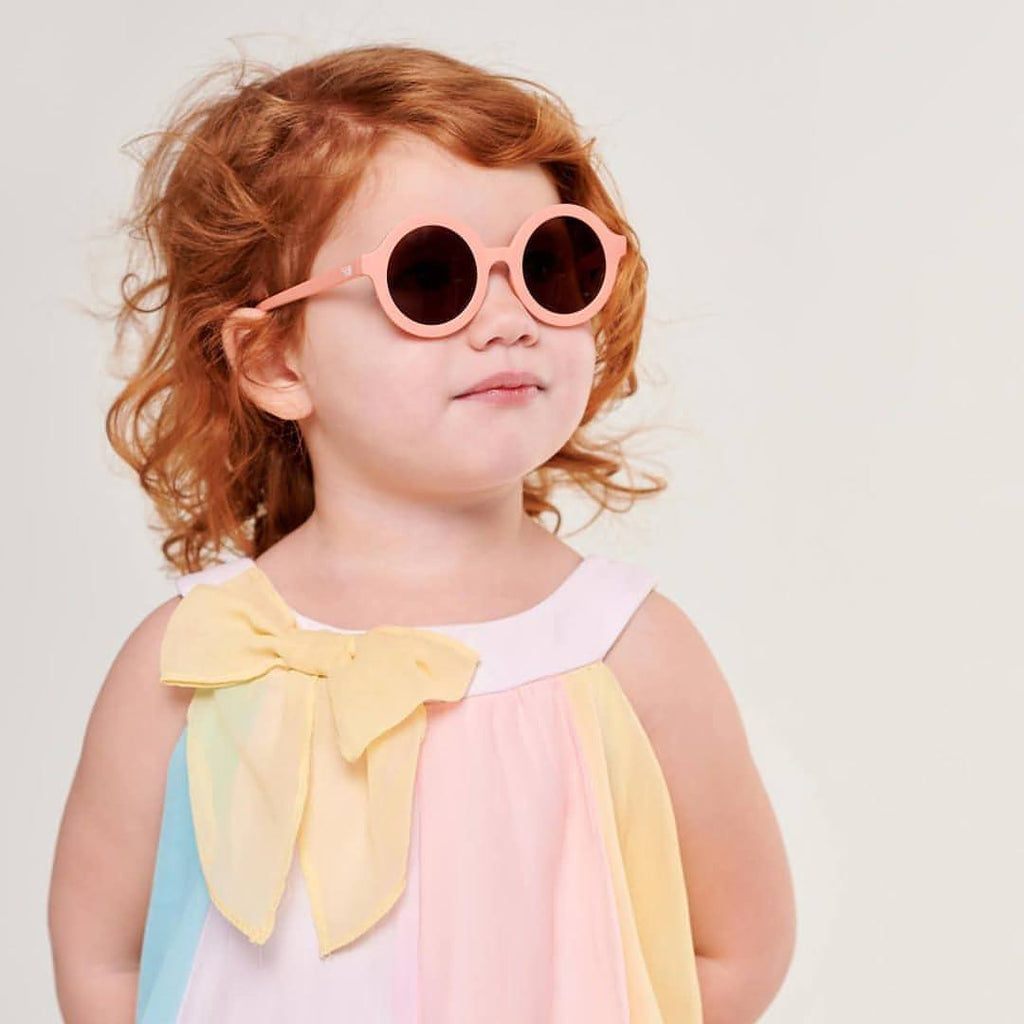 Babiators Kids Euro Round Sunglasses – Peachy Keen UV Protection