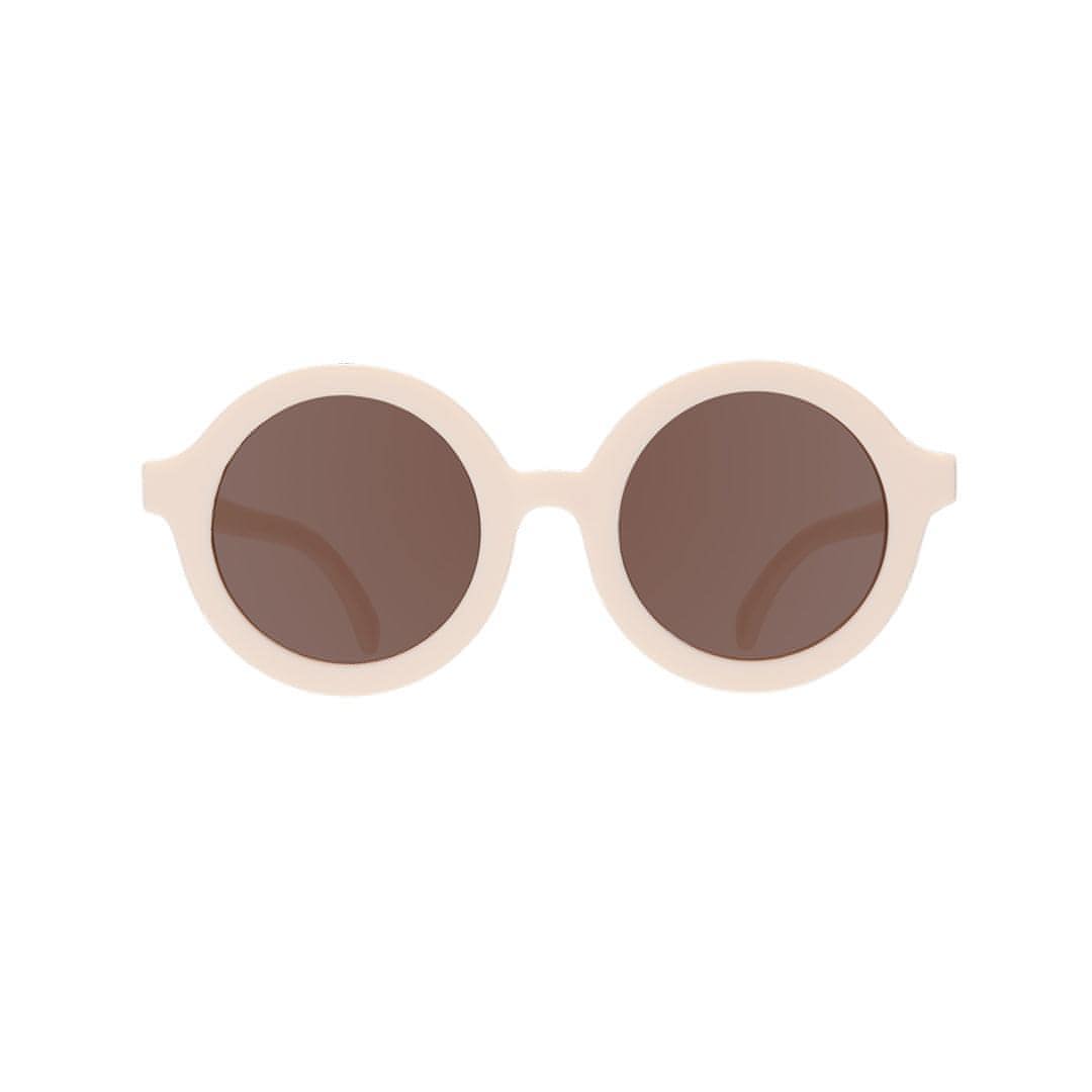 Babiators Kids Euro Round Sunglasses – Sweet Cream UV Protection