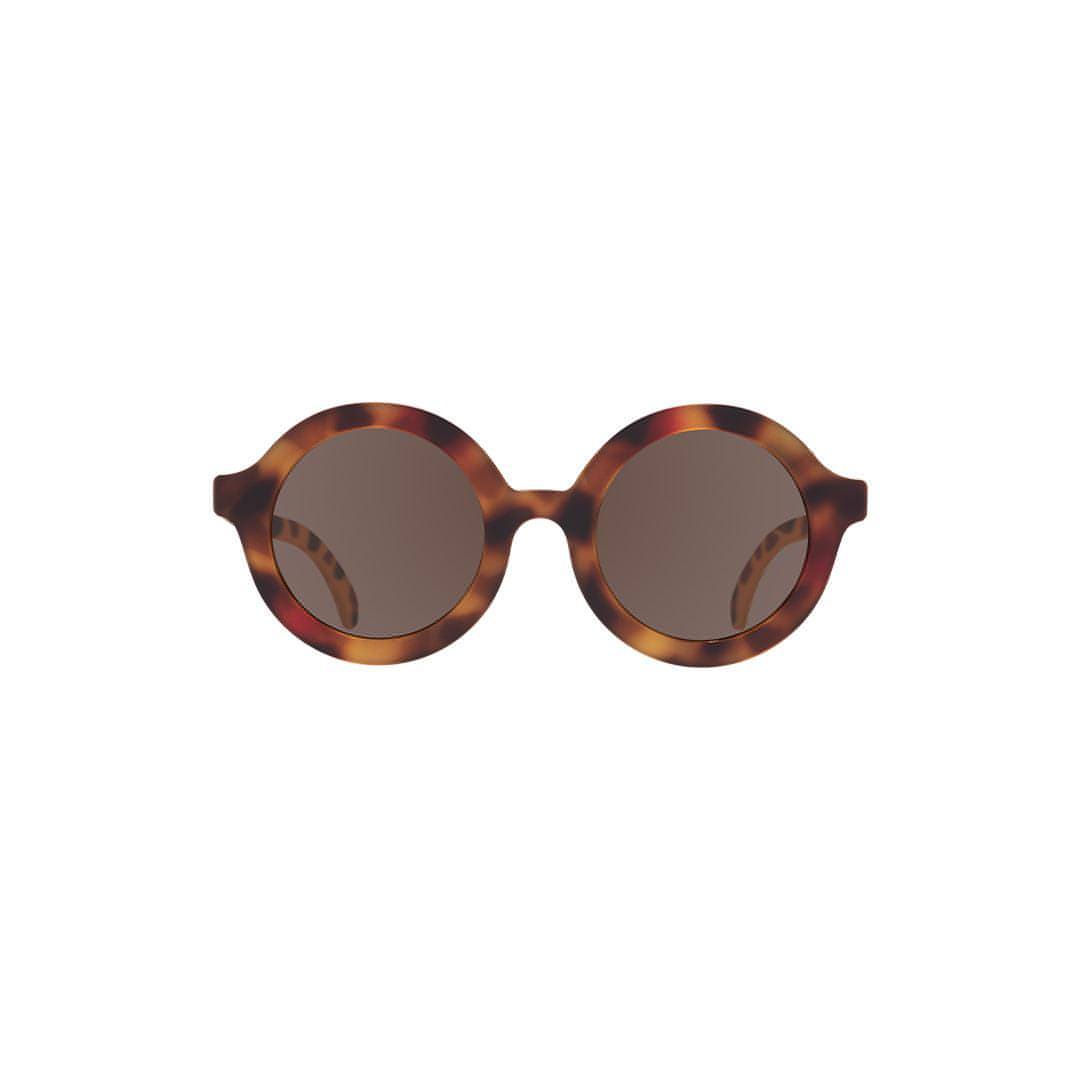 Babiators Kids Euro Round Sunglasses | Durable UV Protection - Tortoise