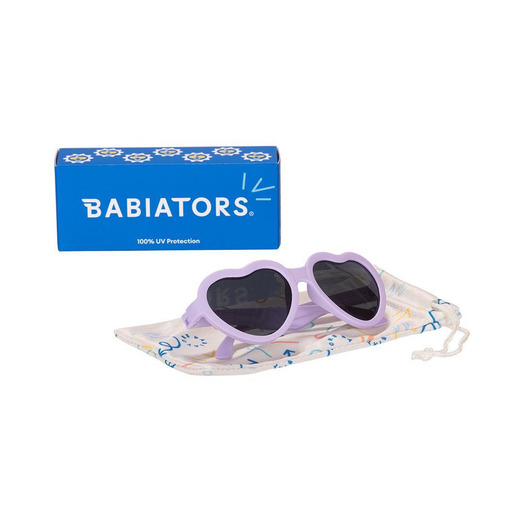 Babiators Heart Sunglasses for Kids – Irresistible Iris UV Protection