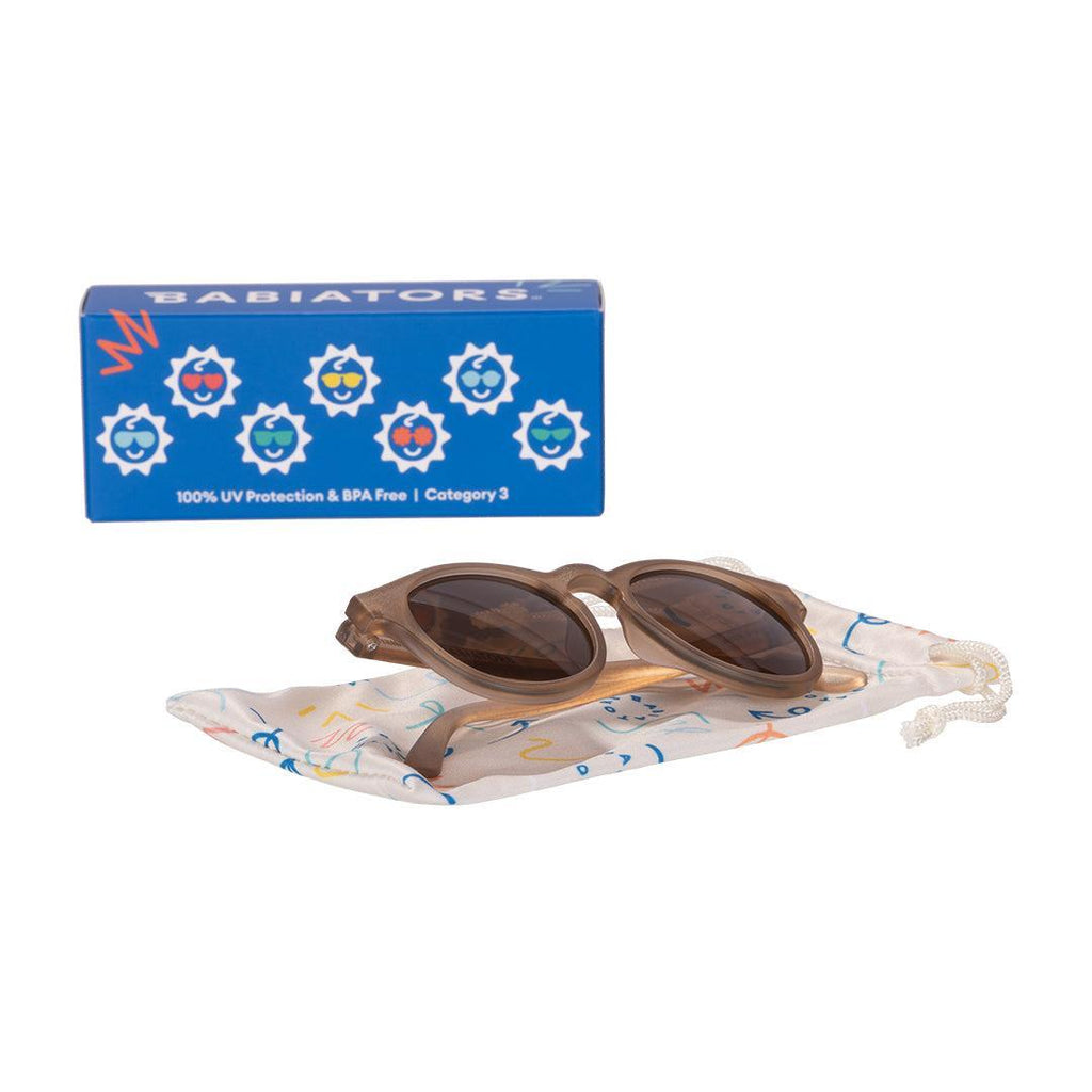 Babiators Original Keyhole Sunglasses – Cocoa Cloud UV Protection