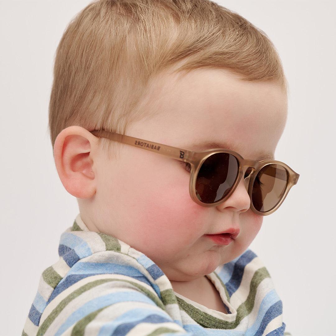 Babiators Original Keyhole Sunglasses – Cocoa Cloud UV Protection