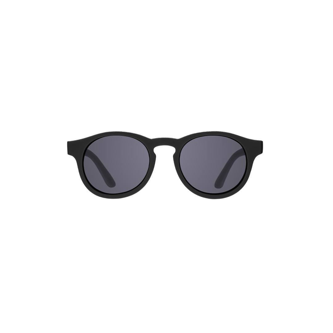 Babiators Original Keyhole Kids Sunglasses - Flexible UV Protection - Jet Black