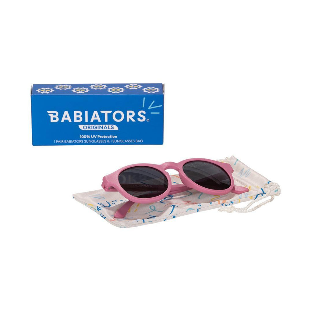 Babiators Kids Keyhole Sunglasses – Moon Cherry UV Protection Rubber