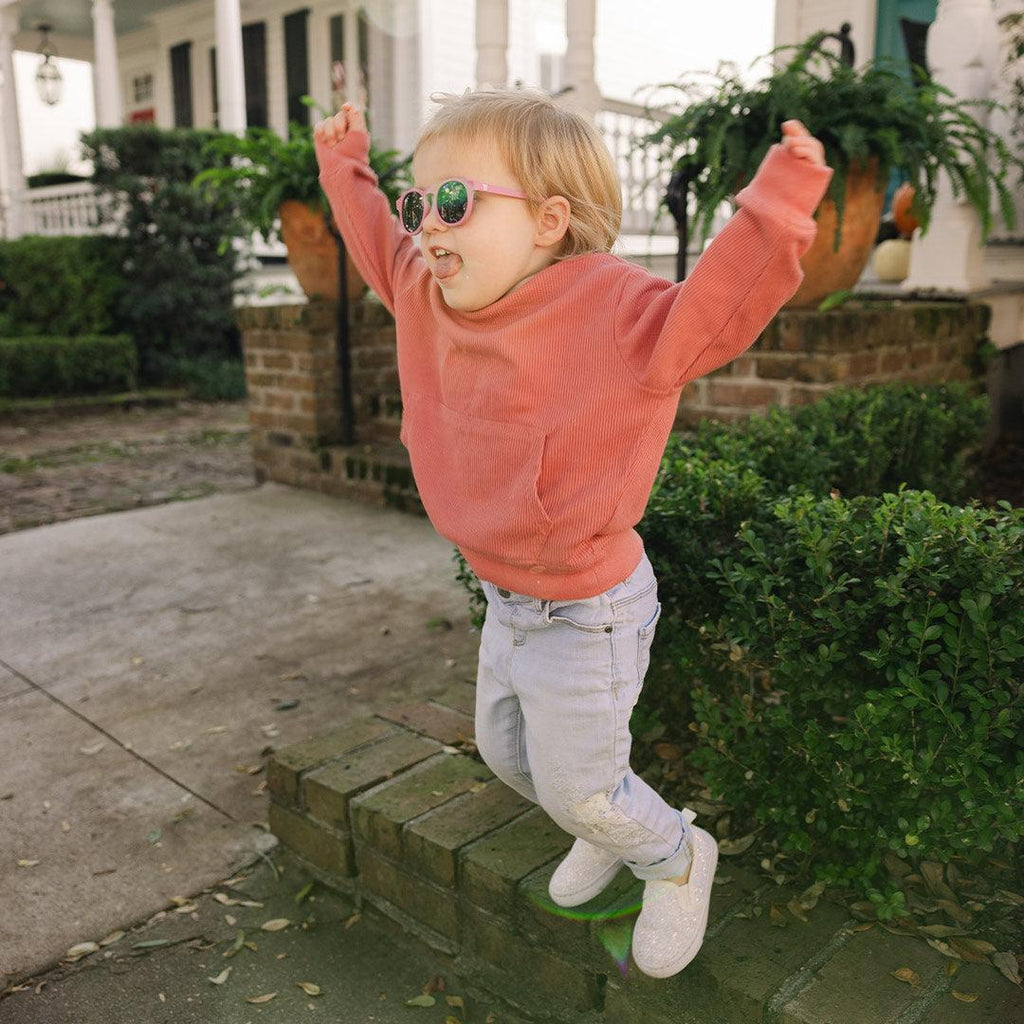 Babiators Kids Keyhole Sunglasses – Moon Cherry UV Protection Rubber