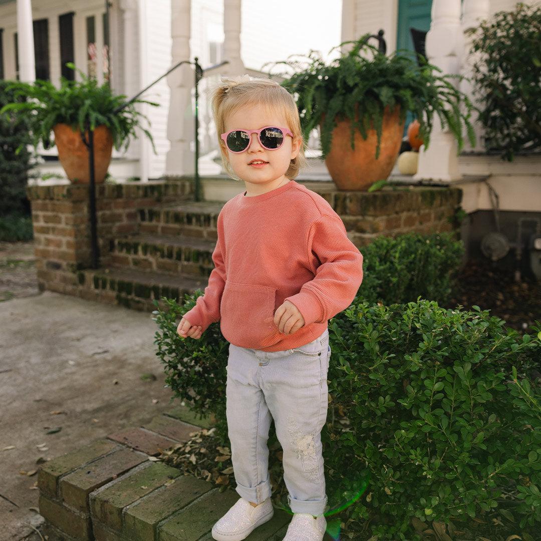 Babiators Kids Keyhole Sunglasses – Moon Cherry UV Protection Rubber