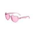 Babiators Kids Heart Sunglasses – Mirrored UV Protection in Fuchsia Haze