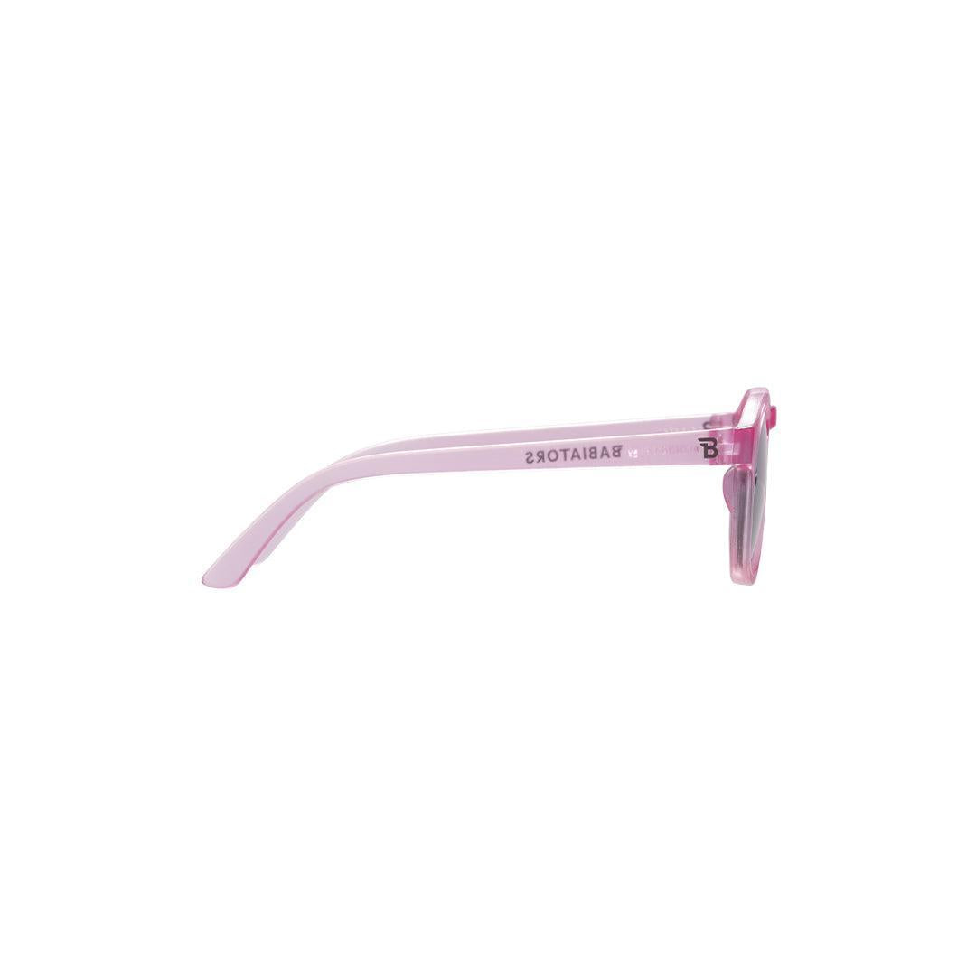 Babiators Kids Mirrored Keyhole Sunglasses – Fuchsia Haze UV Protection