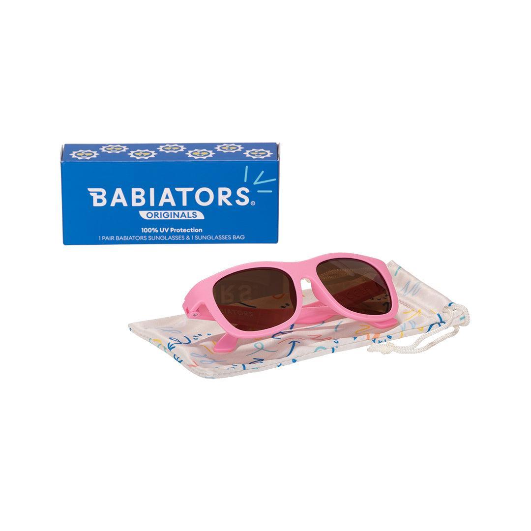 Babiators Original Navigator Kids Sunglasses - Candy Pink UV Protection