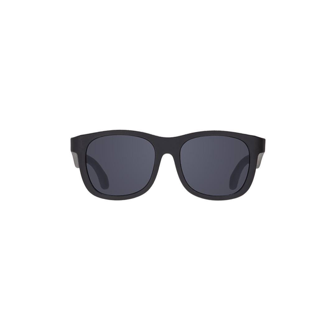Babiators Kids Navigator Sunglasses | Jet Black Flexible Rubber Frames