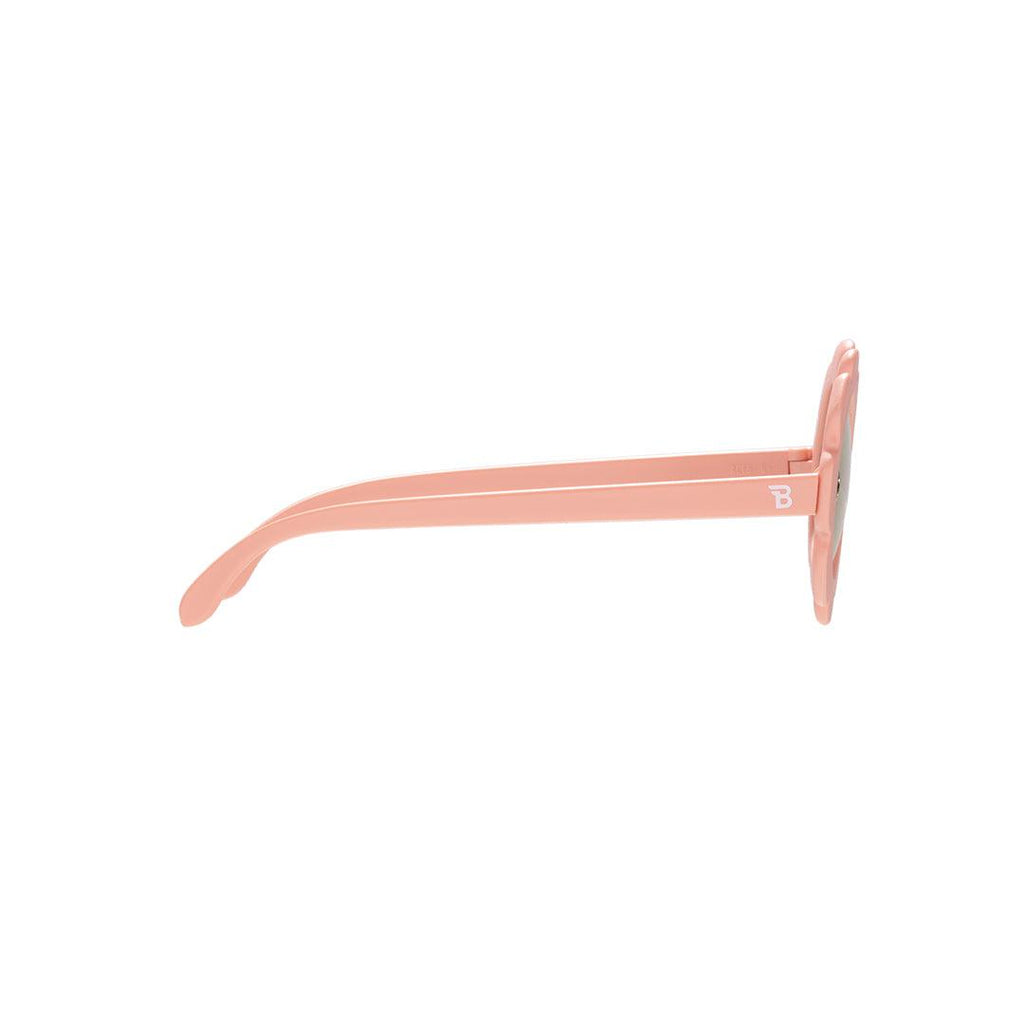 Babiators Polarised Flower Sunglasses for Kids – Peachy Keen Pink
