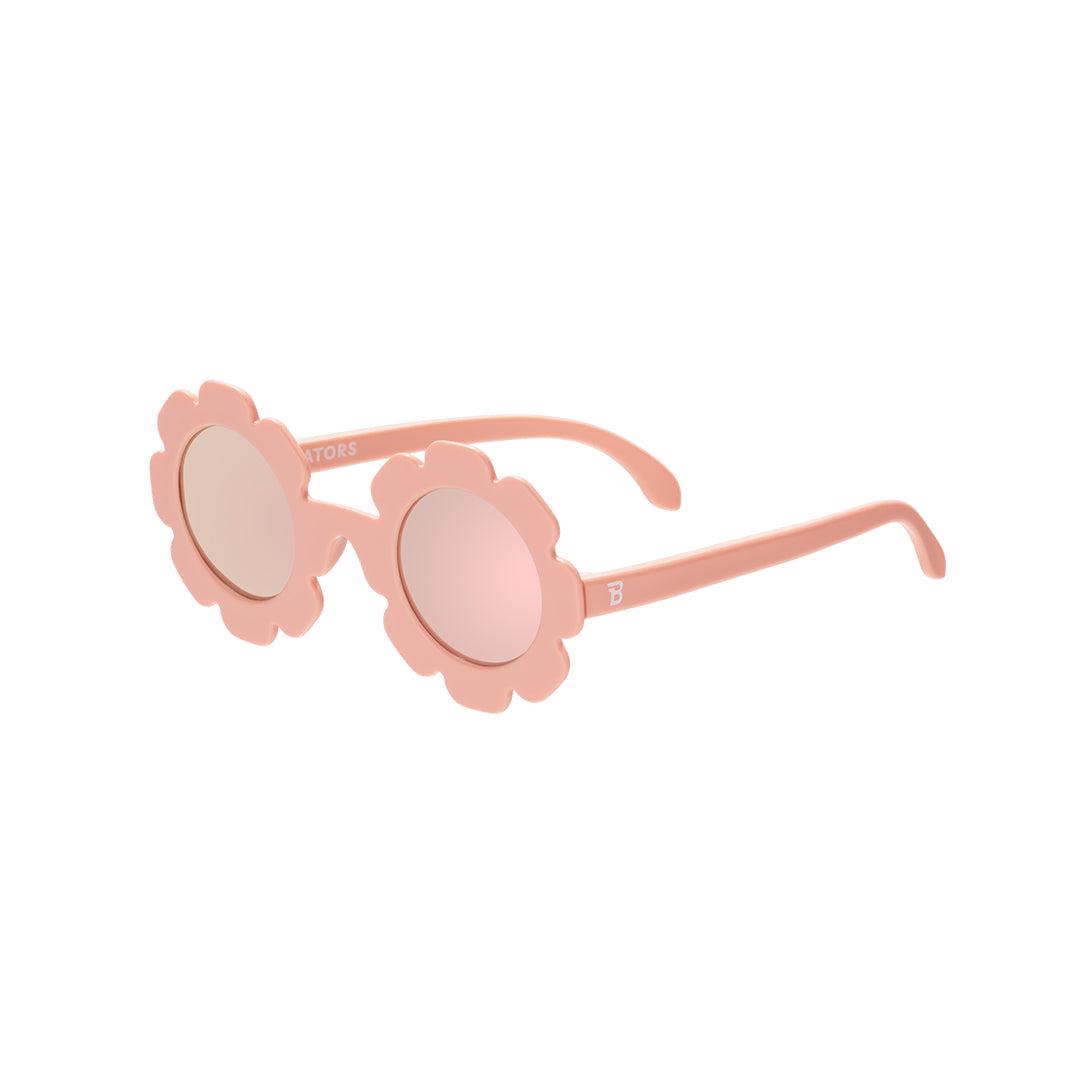 Babiators Polarised Flower Sunglasses for Kids – Peachy Keen Pink