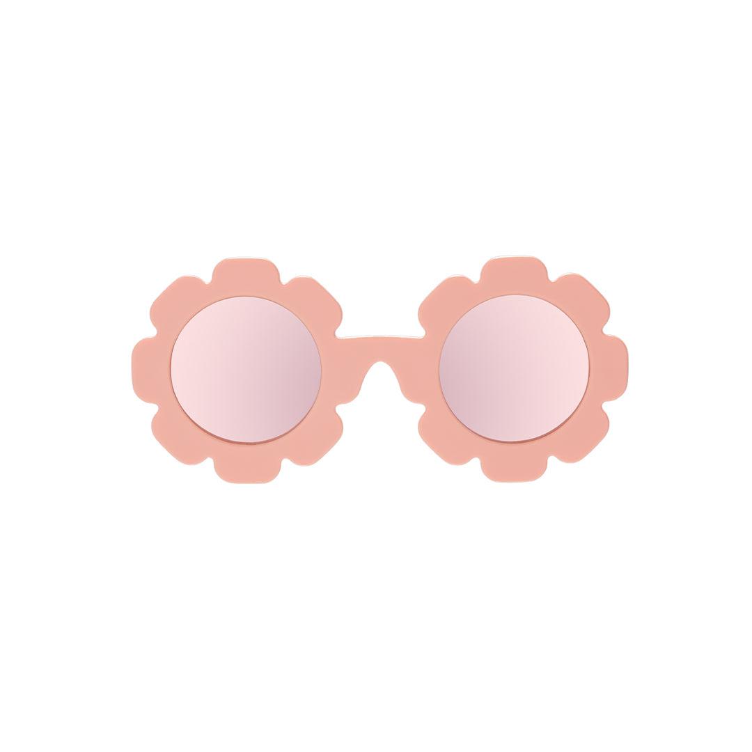 Babiators Polarised Flower Sunglasses for Kids – Peachy Keen Pink