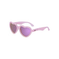 Babiators Polarised Heart Sunglasses for Kids – Frosted Pink UV Protection
