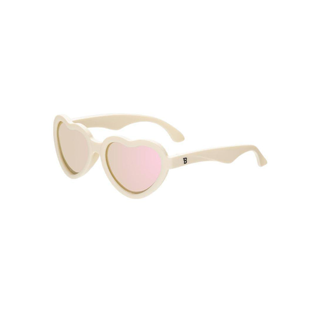 Babiators Polarised Heart Sunglasses – Kids Flexible UV Protection Cream